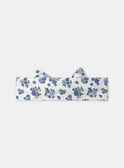 Bandeau cheveux blanc imprimé fleuri Bébé Fille NAJILL / 25H4BFQ1BAN009