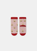 Lot de 2 paires de chaussettes à rayures ou uni blanc Bébé Garçon NADORIAN / 25H4BGK1SOQ001