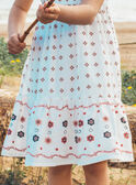 Robe midi brodée MRABROETTE / 25E2PFR2RBS001