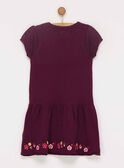 Robe bordeaux PAHTINETTE / 18H2PFH2ROB511