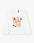 T-shirt écru à collerette FETISHETTE / 23E2PFB1TML001