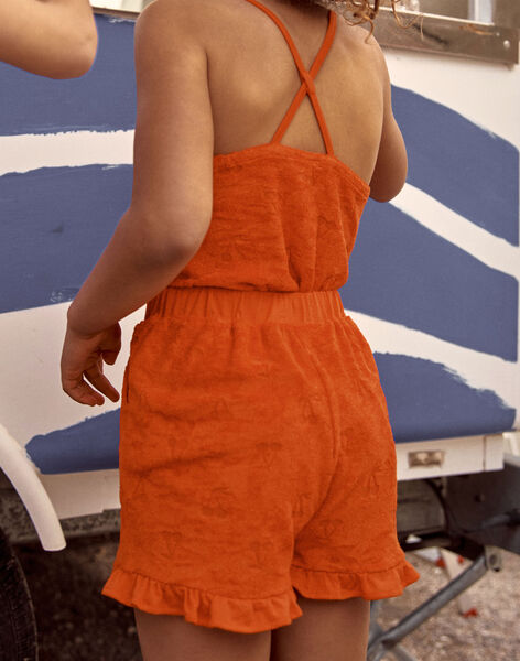 Short orange en éponge FLYSHOETTE / 23E2PFR1SHO407