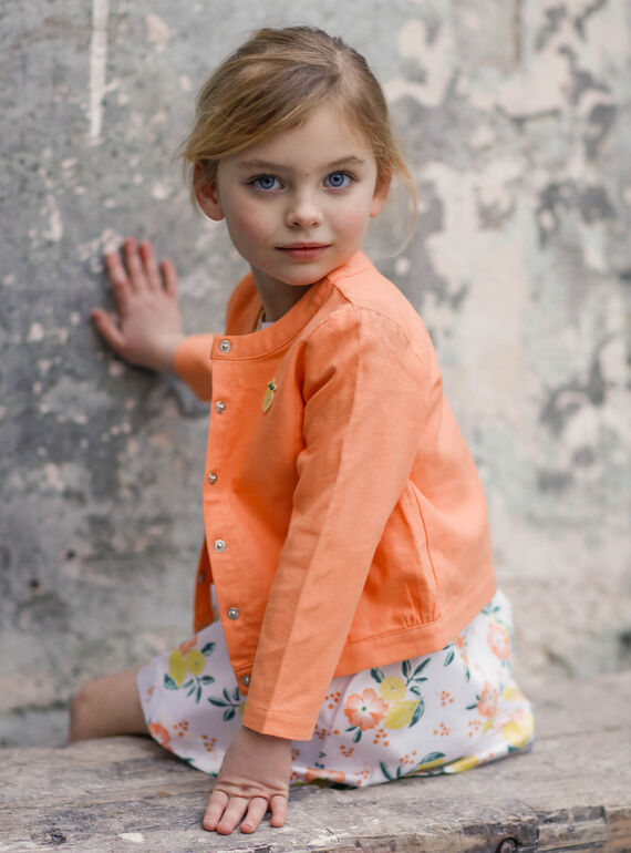 Veste Orange ZIJAKETTE / 21E2PFO1VES406