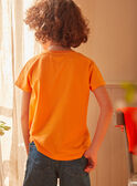 Tee Shirt Manches Courtes Orange KLETAGE / 24E3PGO3TMC402