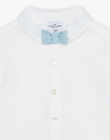 Chemise écrue en popeline FAETIENNE / 23E1BGI2CHM000