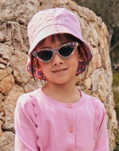 Lunettes de soleil écrues à imprimé fleuri FLELUETTE / 23E4PFS1LUS001