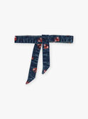 Jupe en jean à motifs brodés enfant fille CAJETTE / 22E2PF71JUPP274