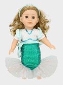Tenue de sirène pour poupée Adèle TATENUSIR / 20EZEND1TEN213