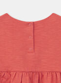 Tee Shirt Manches Courtes Rouge KIWIETTE / 24E2PFC2TMC410