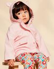 Imperméable rose ciré à capuche 3 en 1 FIMARION / 23E1BF51IMP318