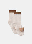 Chaussette bouclette grelot  LAROXY / 24H4BFS3SOQA002