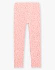 Pyjama deux pièces rose en velours avec sirènes 23E5PF22CHN404
