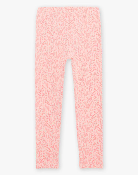 Pyjama deux pièces rose en velours avec sirènes 23E5PF22CHN404