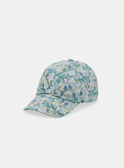 Casquette Motif Fleuri avec Noeud Ivoire KLISKETTE / 24E4PFR2CHA005