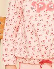 Sweat Sport rose à fleurs FRISWETTE / 23E2PFJ1SWED300