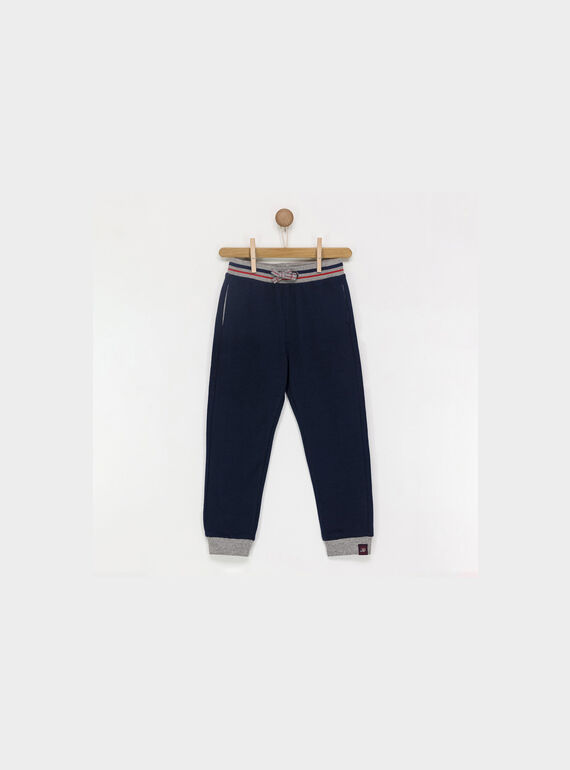Bas de jogging bleu marine PABOTAGE3 / 18H3PGF3JGB070