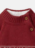 Pull Bordeaux LASIXON / 24H1BGR1PUL501