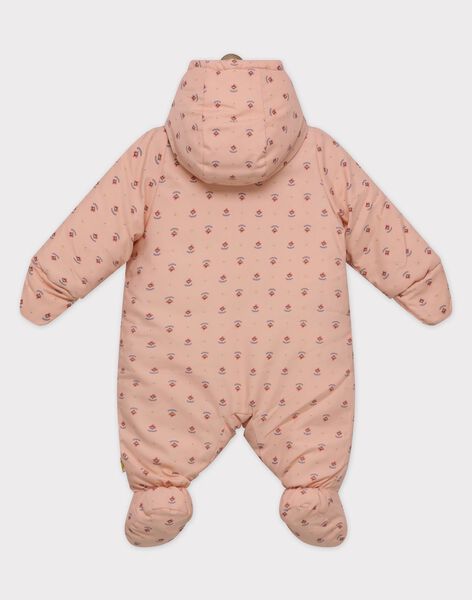 Pilote Imprimee Doublee Fausse Fourrure Bebe Fille Ensemble Combinaison Et Salopette Bebe Sergentmajor