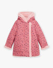 Doudoune réversible rose DRAPARETTE / 22H2PFM1D3ED312