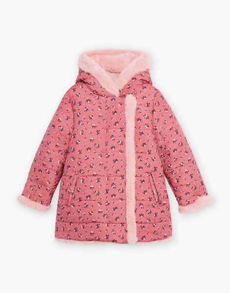 Doudoune réversible rose DRAPARETTE / 22H2PFM1D3ED312