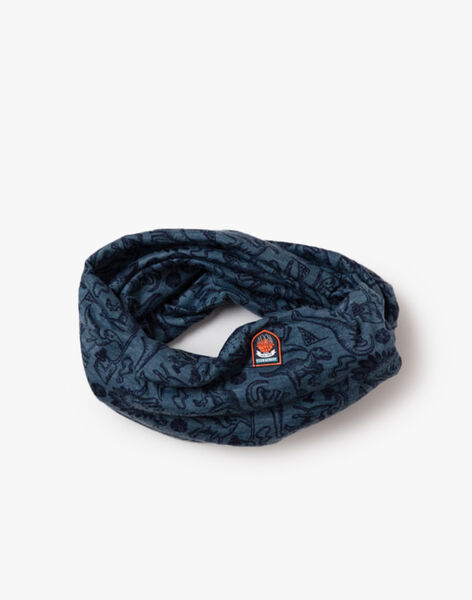 Snood Imprime Dinosaures Petit Enfant Garcon Accessoires Hiver Enfant Sergentmajor
