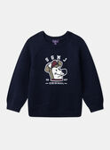 Pull Bleu marine LUMIAGE / 24H3PGM1PUL070