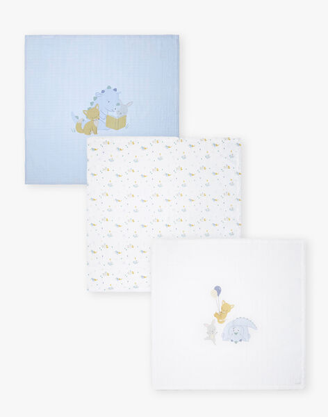Lot De 3 Langes Bebe Garcon En Coton Bio Collection 0 12 Mois Naissance Sergentmajor Lot De 3 Langes Bebe Garcon En Coton Bio Collection 0 12 Mois Naissance Sergentmajor
