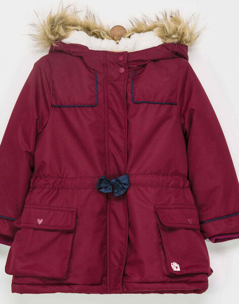 Parka Bordeaux Manteau Parka Et Veste Enfant Sergentmajor