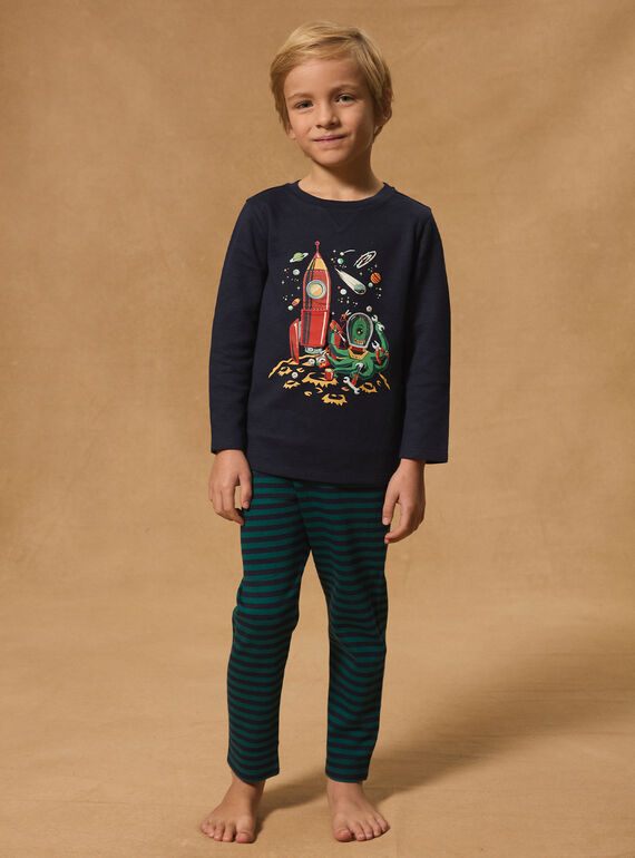 Pyjama Espace en tubique MUIFUSAGE / 25E5PGE4PYJC243