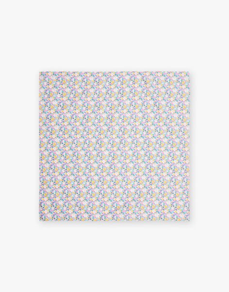 Foulard écru à imprimé fleuri FLEPETTE / 23E4PFS1ECH001