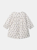 Robe en velours côtelé imprimé  LATRISHA / 24H1BFT1ROB005