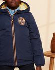Doudoune réversible bleu marine à capuche FRADOUNAGE / 23E3PG51D3EC201