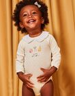 Body à manches longues ivoire DAKAMILLE / 22H1BFR1BOD632