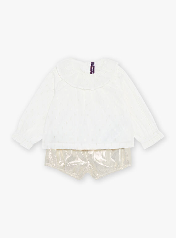 Ensemble blouse et bloomer de Noël DAVIVI / 22H1BF61ENS954