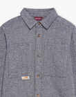 Chemise bleue manches longues DEMINAGE / 22H3PGF1CHMP267