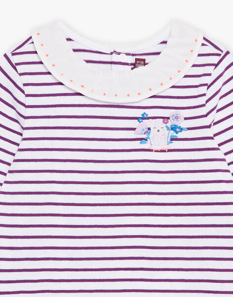 T-shirt à rayures DAAMELIE / 22H1BF51TEE001