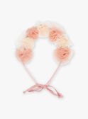 Couronne de fleurs rose FYRONETTE / 23E4PFE1ACDD333