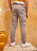 Pantalon gris cargo KOZIPAGE / 24E3PGD1PAN218