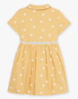 Robe chemise jaune à fleurs FASOLETTE / 23E2PF82ROBB105