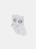 Lot de 3 chaussettes jacquard fantaisie MACLEMENT / 25E4BG81LC3001