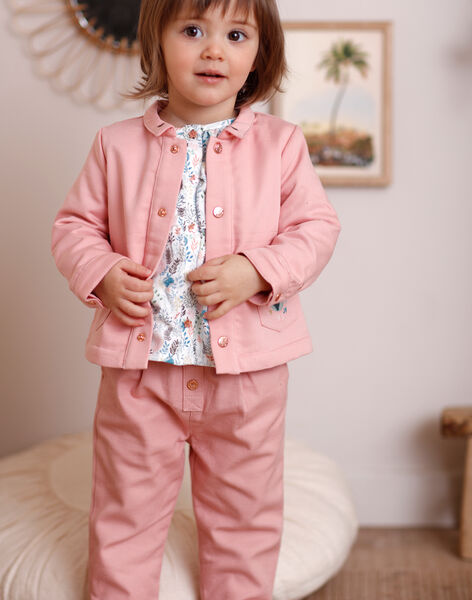 Veste En Jean Rose Pale Manteau Parka Et Veste Bebe Sergentmajor