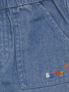 Jeans bleu jean RACLEMENT / 19E1BG61JEA704