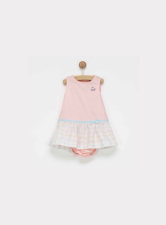 Robe chasuble corail NASAMIRA / 18E1BFL2CHS311