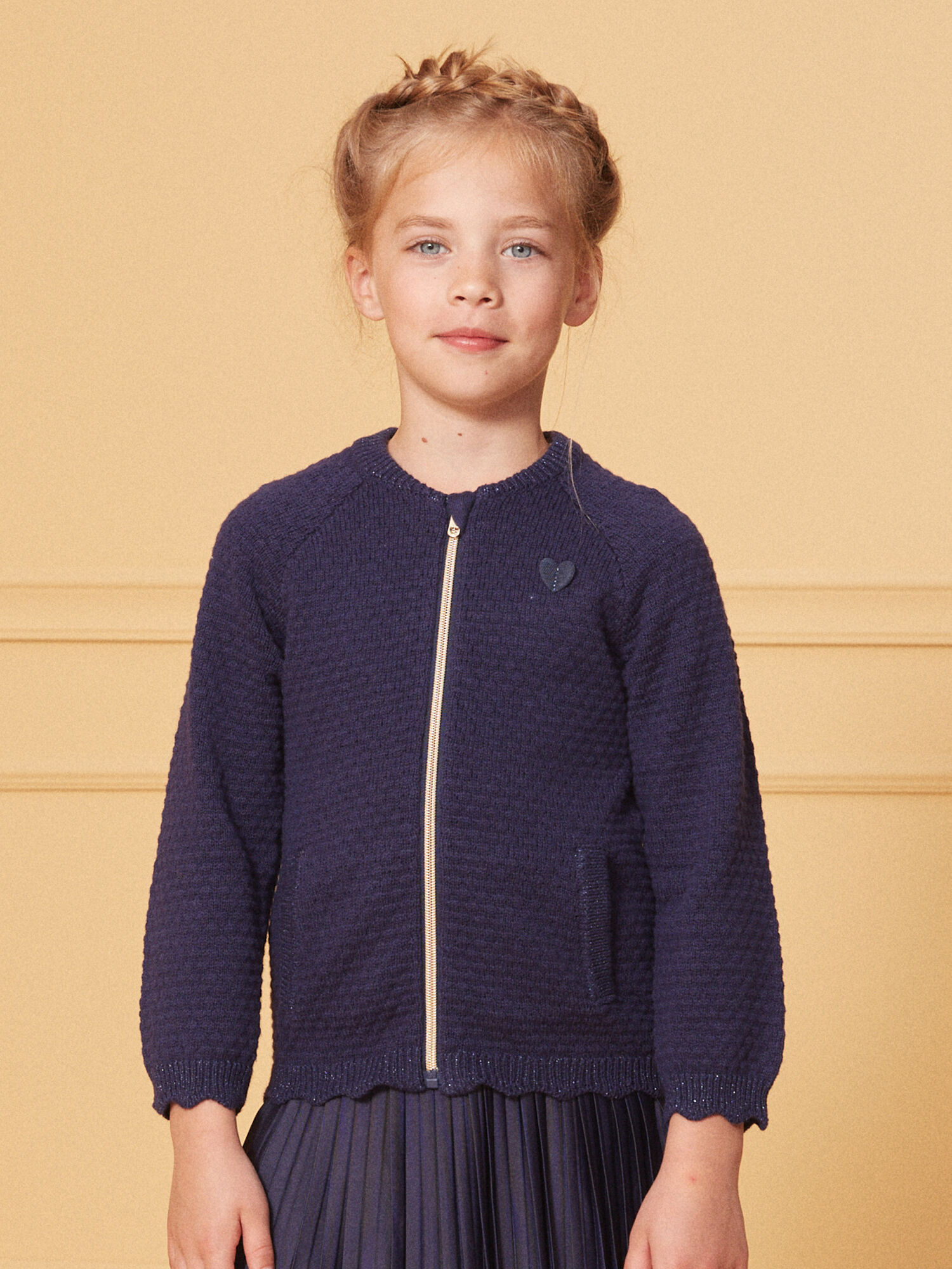 Sergent major gilet fille online