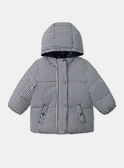 Doudoune vichy réversible à capuche LIORELIE / 24H1BF72D3E001