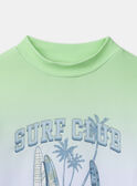 T-shirt de bain UPF 50+ dégradé MRUTISHAGE / 25E4PGC5TUV000