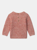 Pull rouge chiné ourson Bébé Garçon NADAN / 25H1BGK1PULF520