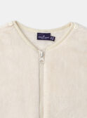 Parka 2 en 1 jaune ou beige sans manches Garçon NINODAGE / 25H3PGE3PARI821