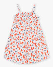 Robe écrue à imprimé cerise FLYROBETTE / 23E2PFR1ROB001