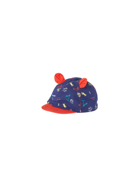 Casquette bleu marine MADOMI / 17H4BG22CHA715